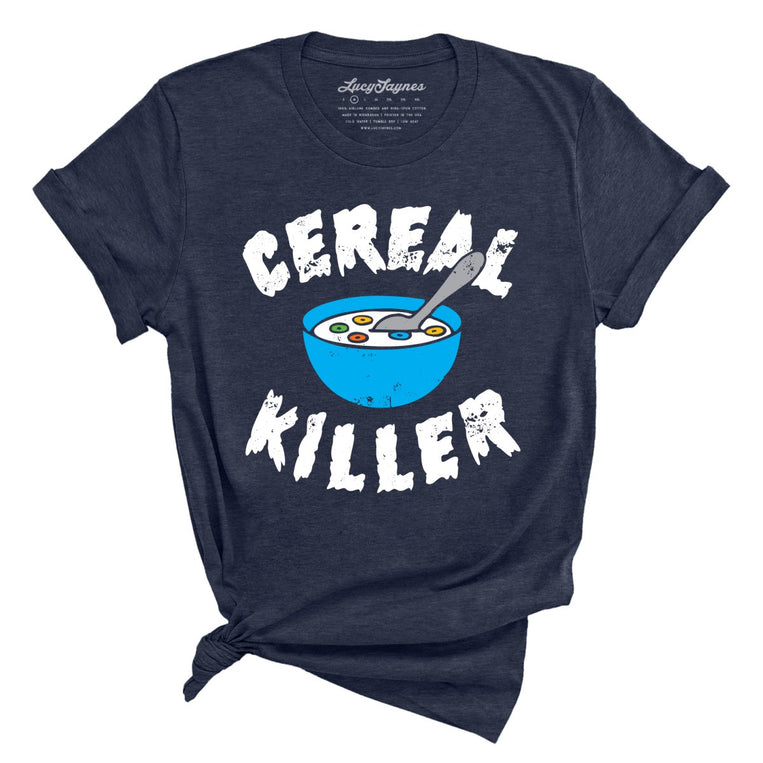 Cereal Killer - Heather Midnight Navy - Full Front