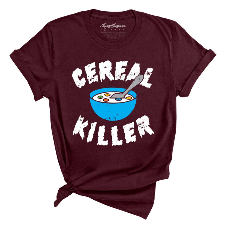 Cereal Killer - Maroon - Full Front