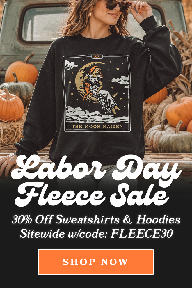 Summerween Sales Event. Buy one, get one 50% off sitewide with code BOGO50.