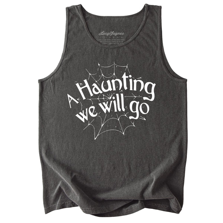 A Haunting We Will Go Comfort Colors Tank Top