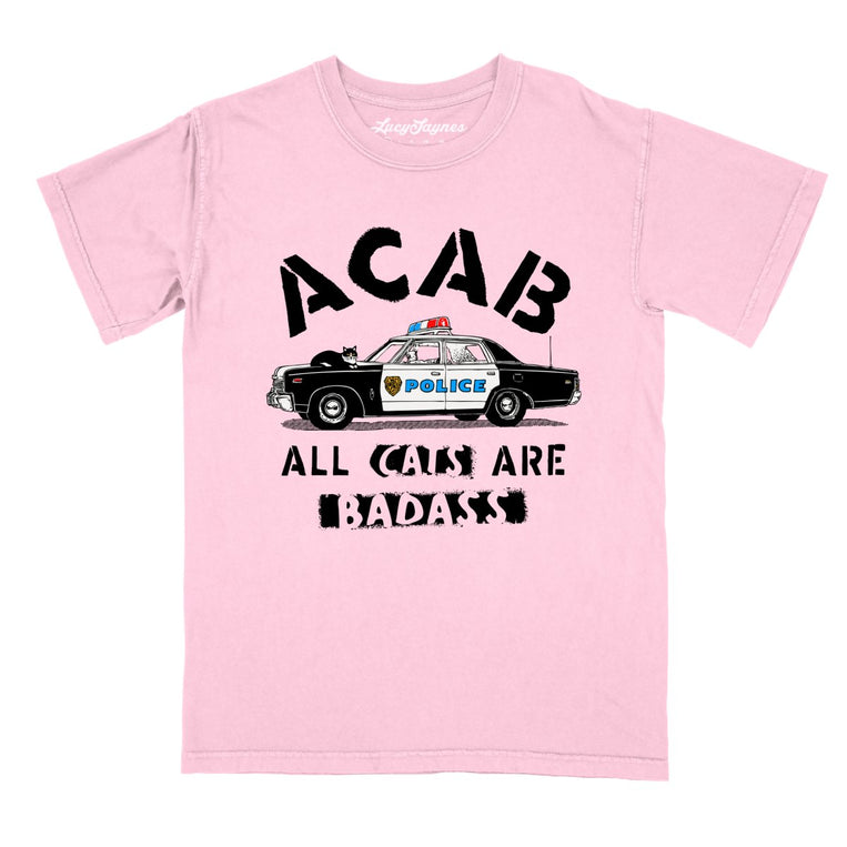 ACAB All Cats - Blossom - Comfort Colors Tee