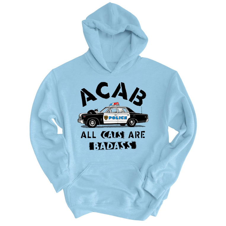 ACAB All Cats - Light Blue - Unisex Hoodie
