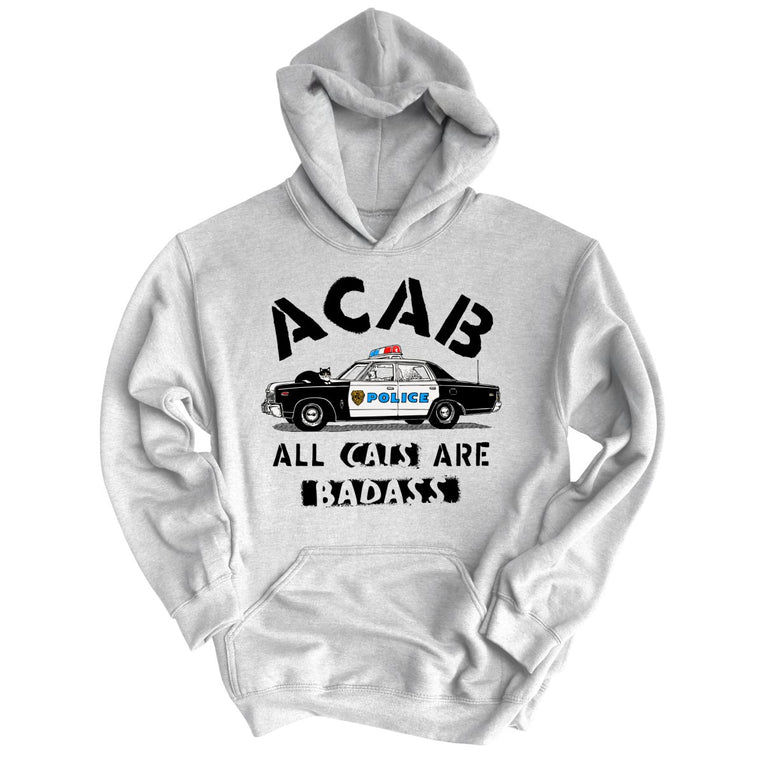 ACAB All Cats - Ash - Unisex Hoodie