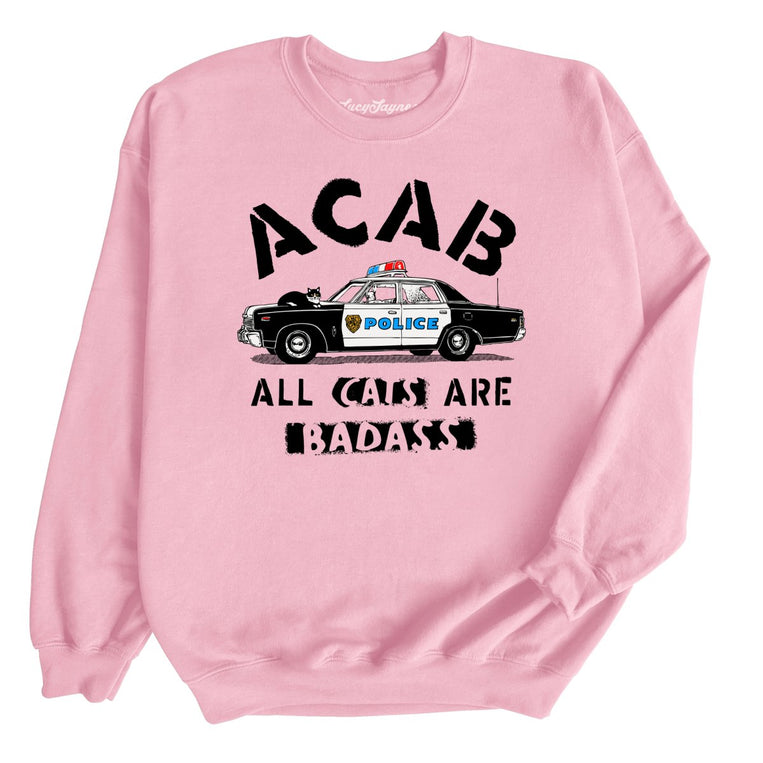 ACAB All Cats - Light Pink - Unisex Sweatshirt