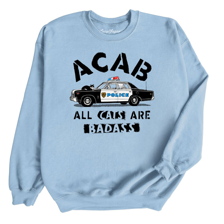 ACAB All Cats - Light Blue - Unisex Sweatshirt