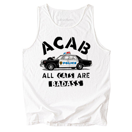 ACAB All Cats Comfort Colors Tank Top