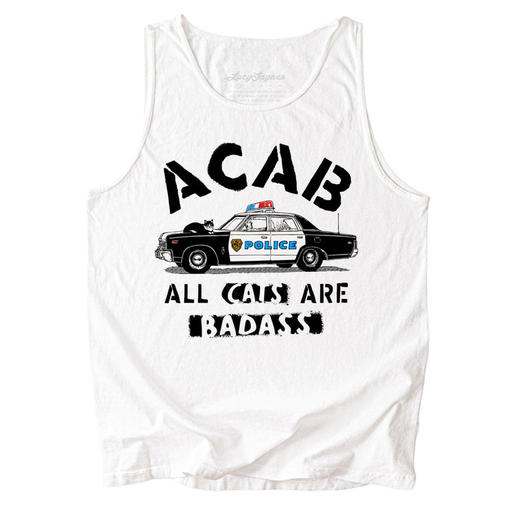 ACAB All Cats Comfort Colors Tank Top