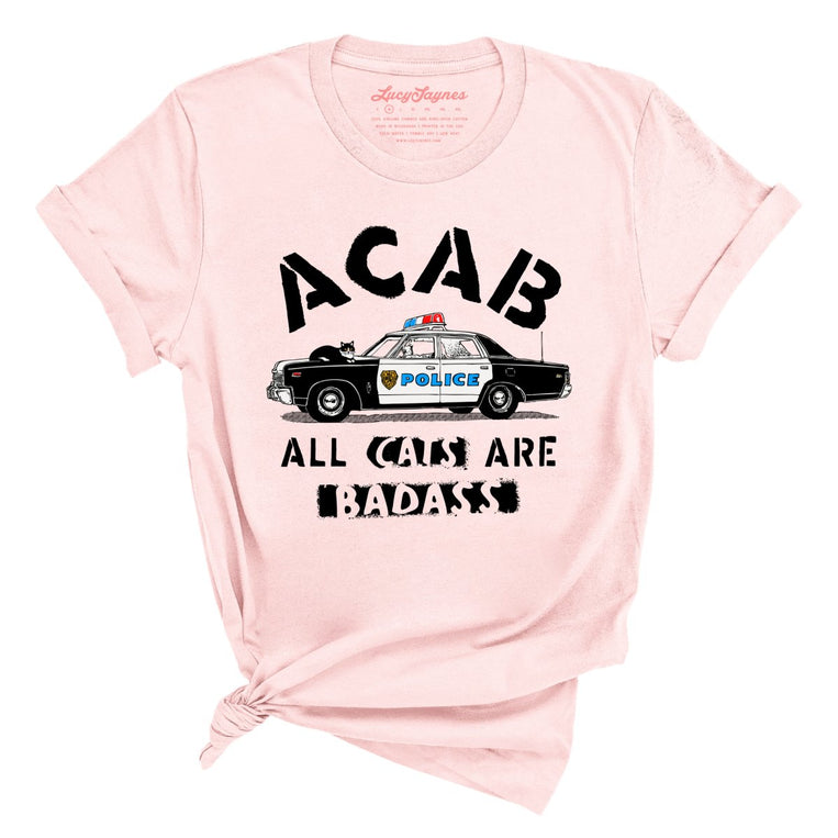 ACAB All Cats - Soft Pink - Unisex T-Shirt