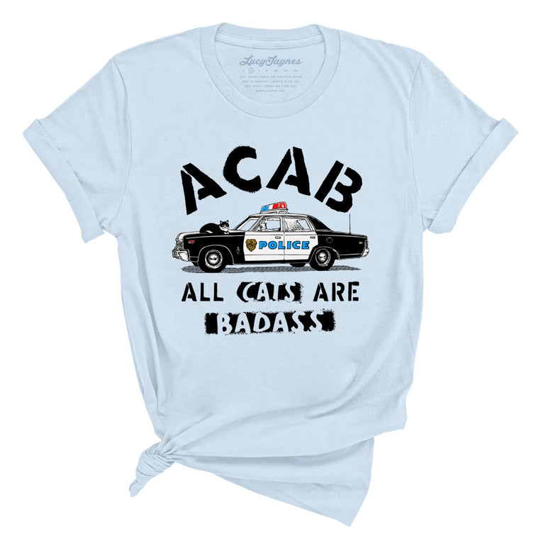 ACAB All Cats - Light Blue - Unisex T-Shirt