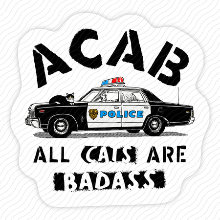 ACAB All Cats Sticker