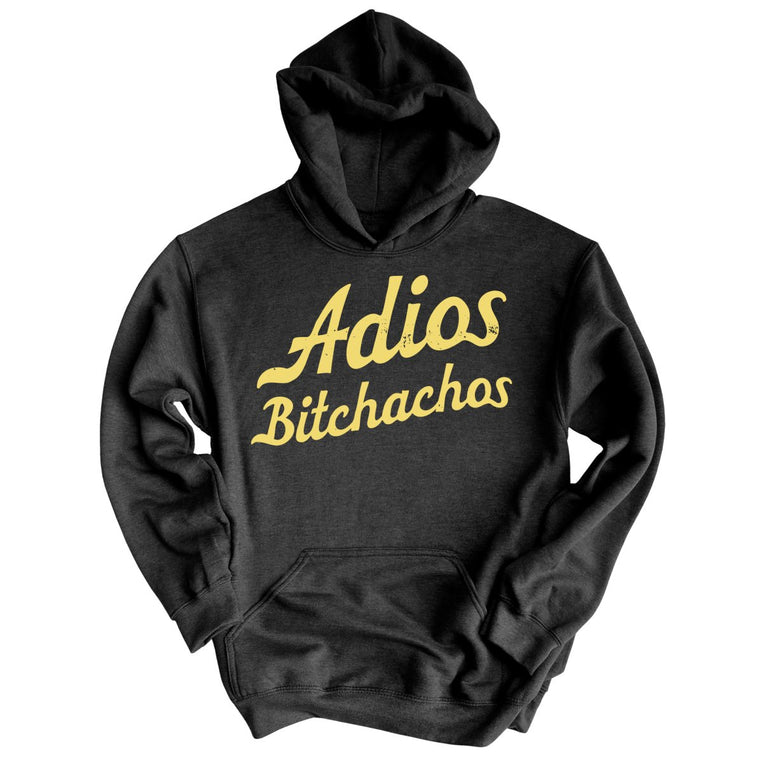 Adios Bitchachos - Charcoal Heather - Full Front