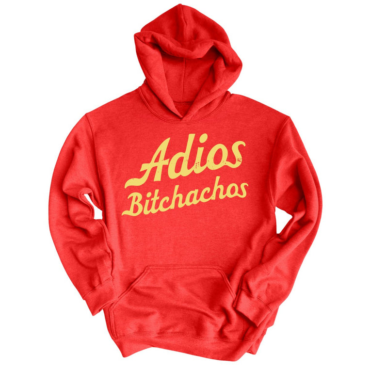 Adios Bitchachos - Red - Full Front