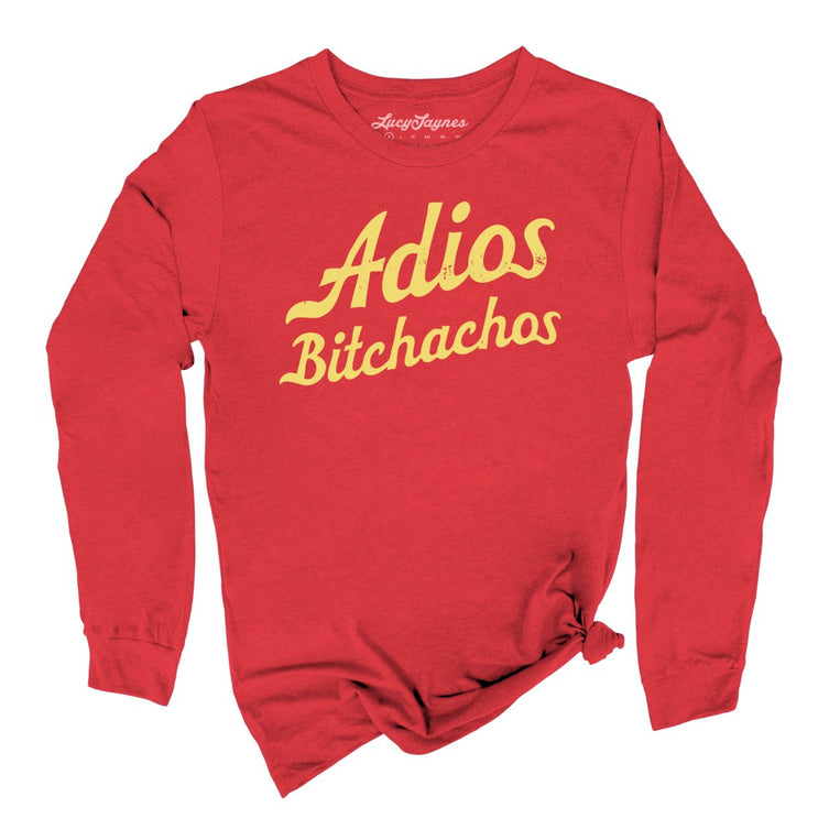 Adios Bitchachos - Red - Full Front