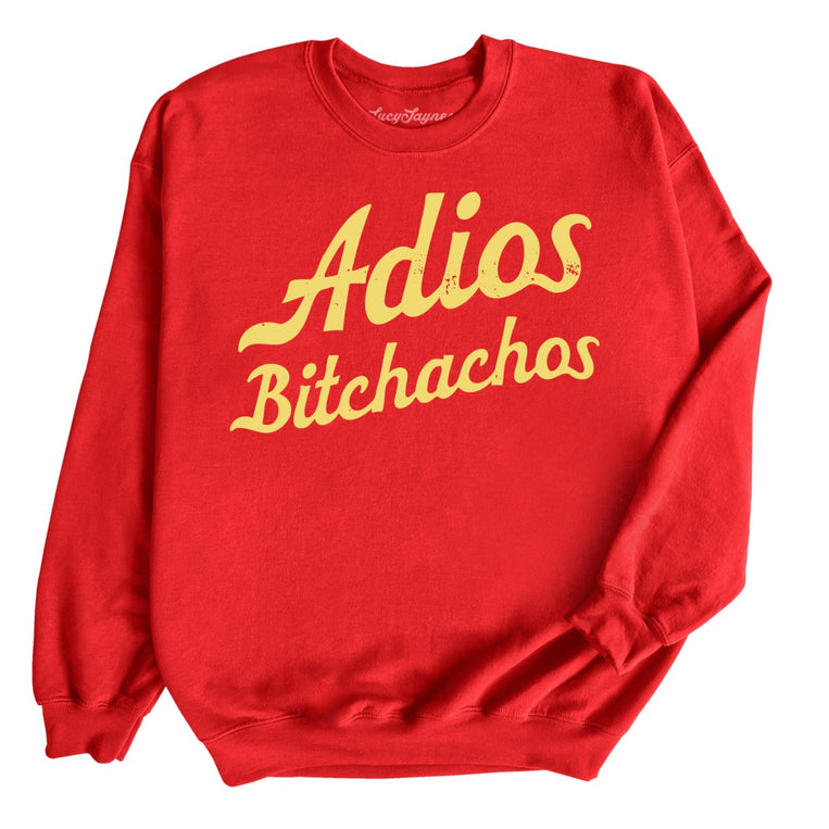 Adios Bitchachos - Red - Full Front