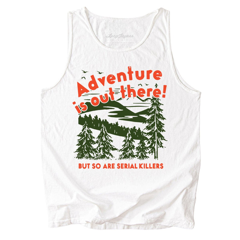 Adventure Is Out There Comfort Colors Graphic Tank Top