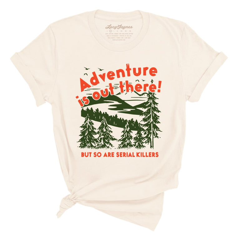 Adventure Is Out There - Natural - Unisex T-Shirt