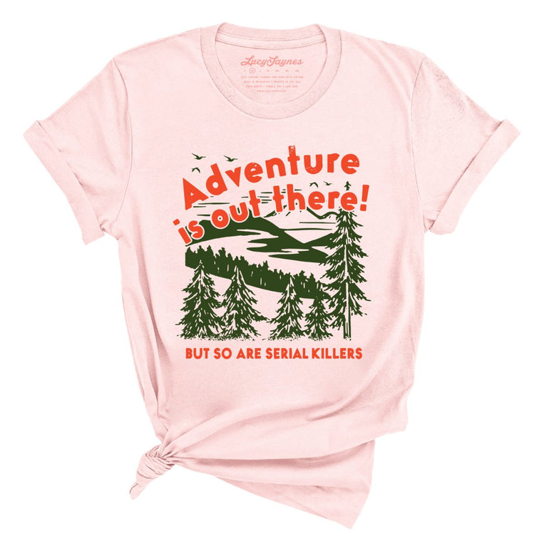 Adventure Is Out There - Soft Pink - Full Front