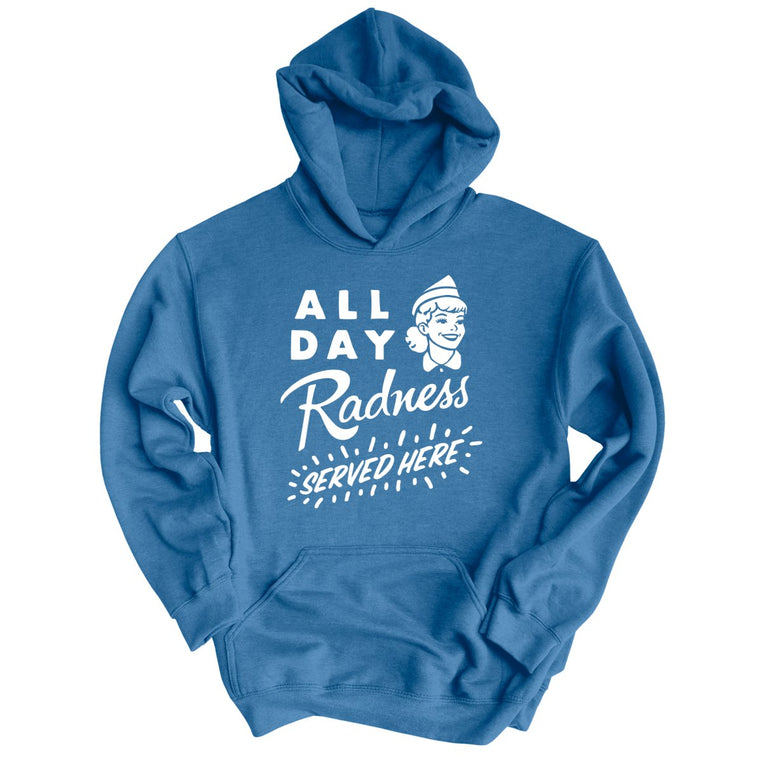 All Day Radness - Indigo Blue - Front