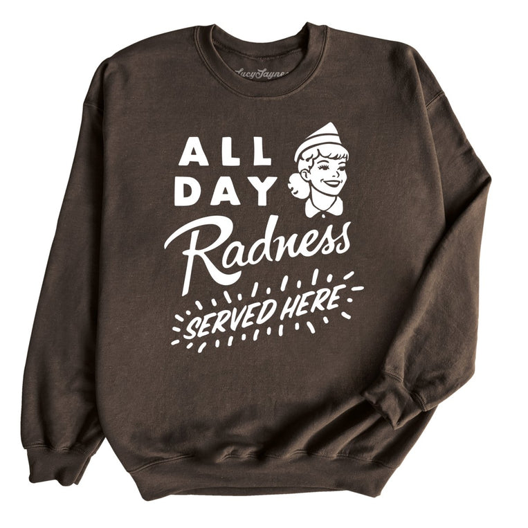 All Day Radness - Dark Chocolate - Front