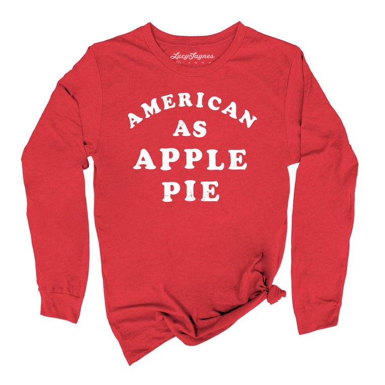 American As Apple Pie - Red - Full Front