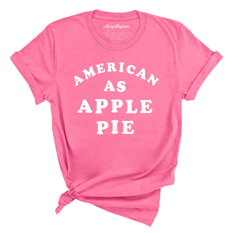 American As Apple Pie - Charity Pink - Full Front