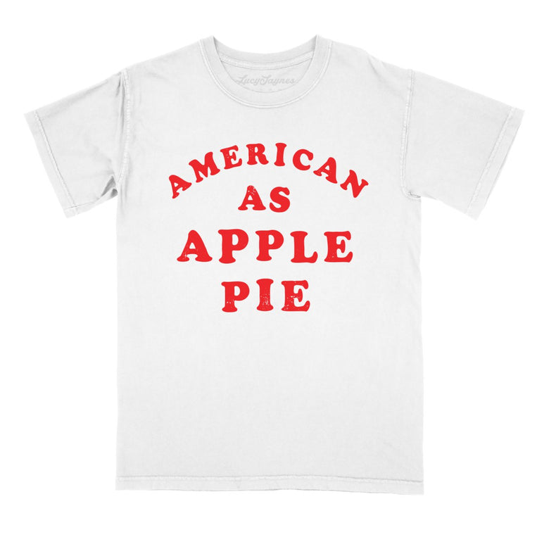 American As Apple Pie - White - Full Front