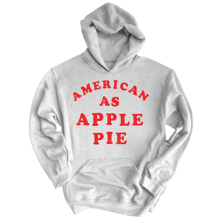 American As Apple Pie - Grey Heather - Full Front