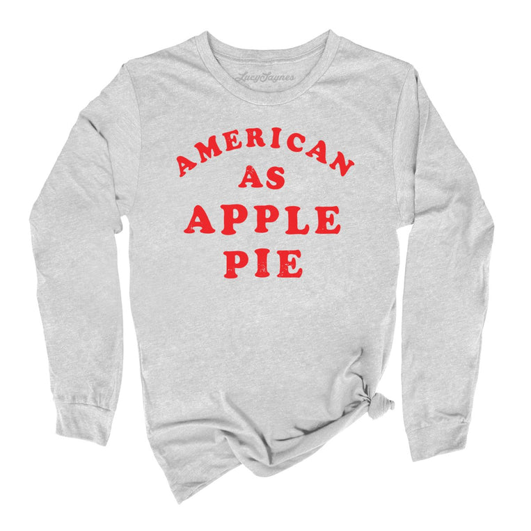 American As Apple Pie - Athletic Heather - Full Front