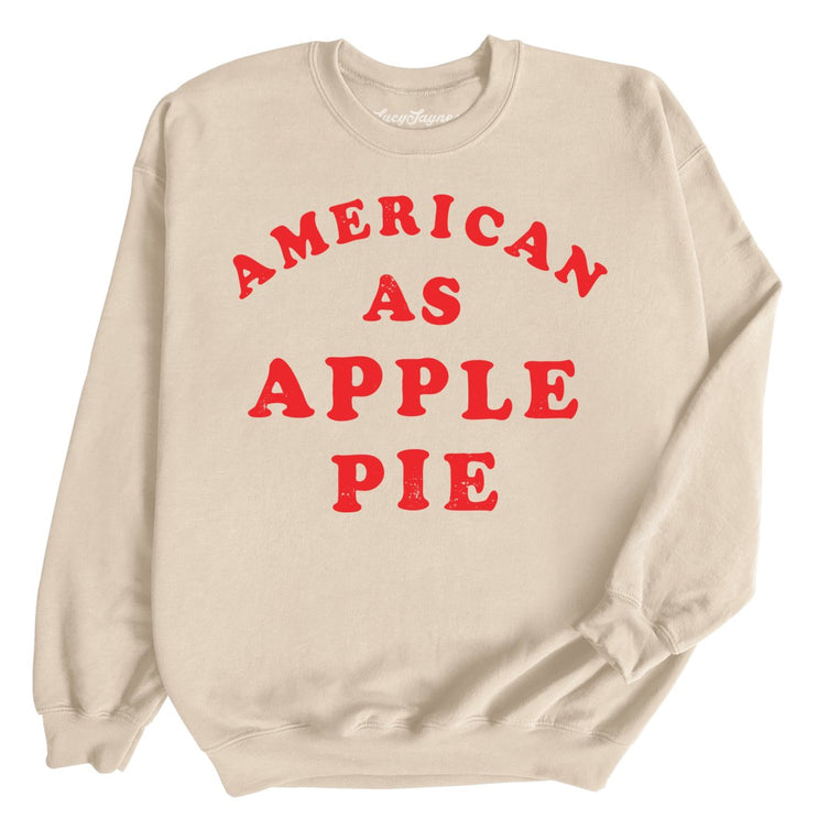 American As Apple Pie - Sand - Full Front
