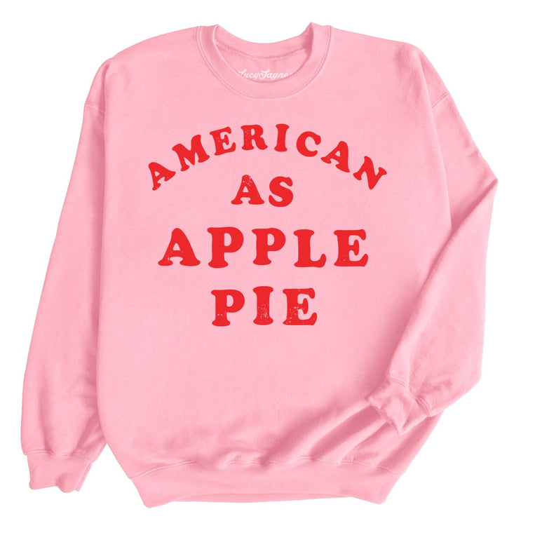 American As Apple Pie - Light Pink - Full Front