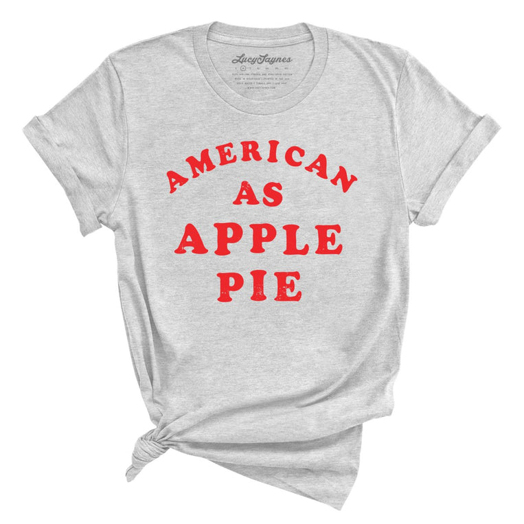 American As Apple Pie - Athletic Heather - Full Front