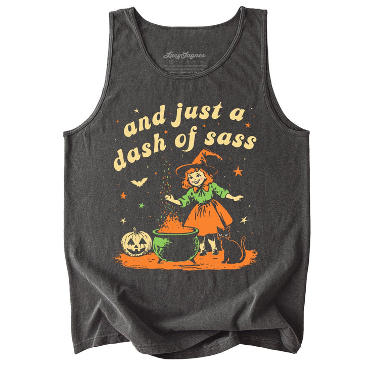 And Just A Dash Of Sass Comfort Colors Tank Top
