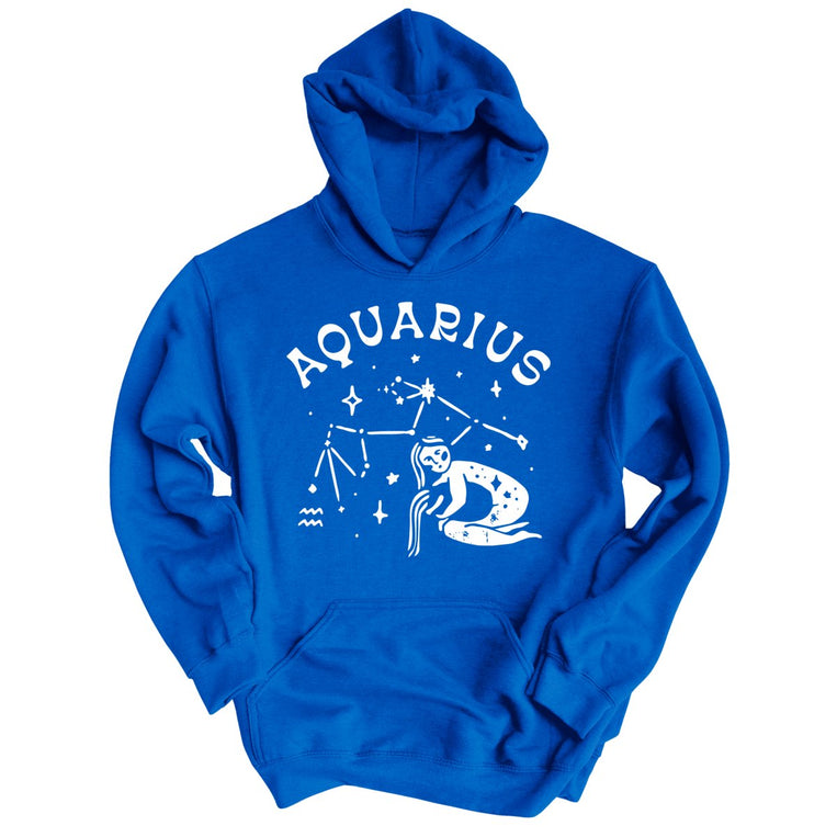 Aquarius - Royal - Unisex Hoodie