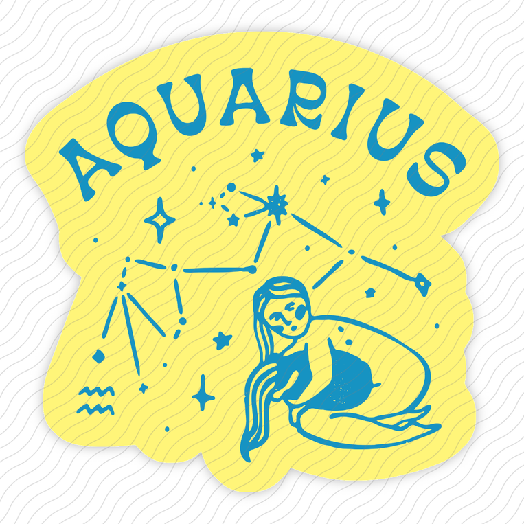Aquarius - Sticker