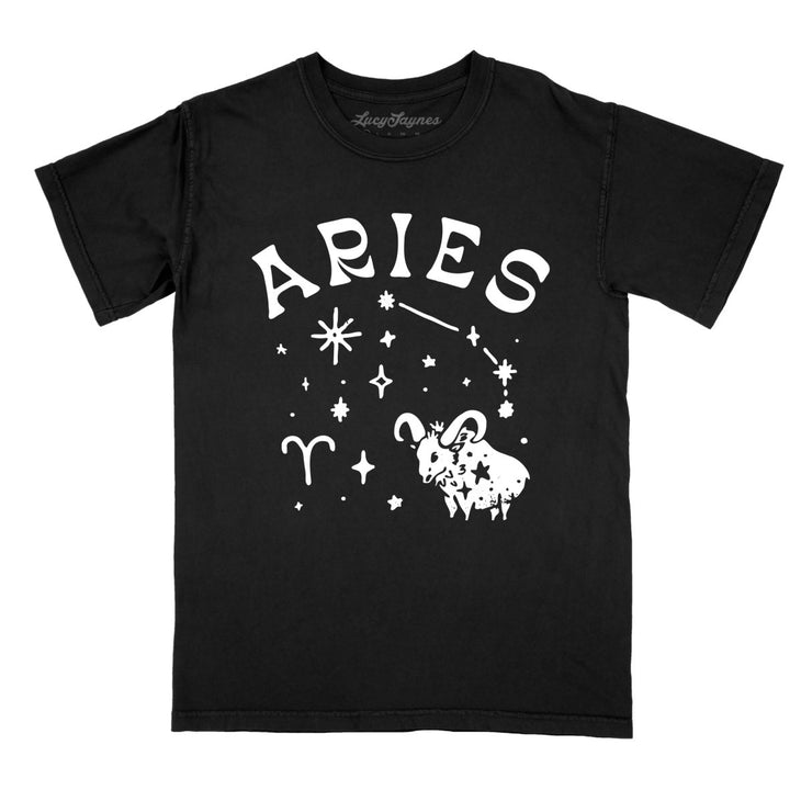 Aries Comfort Colors Tee