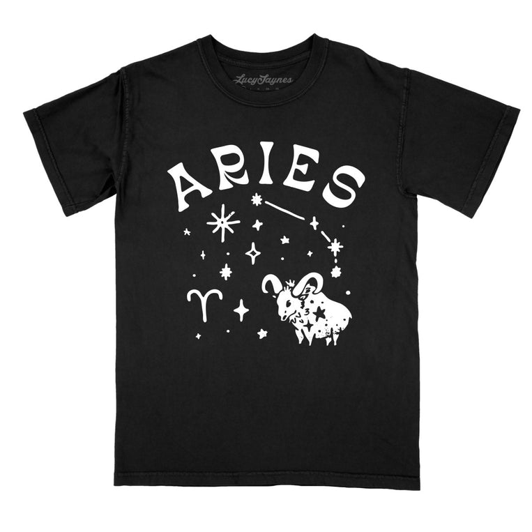 Aries Comfort Colors Graphic Tee