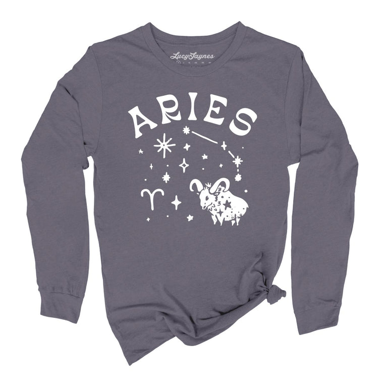 Aries - Storm - Unisex Long Sleeve T-Shirt