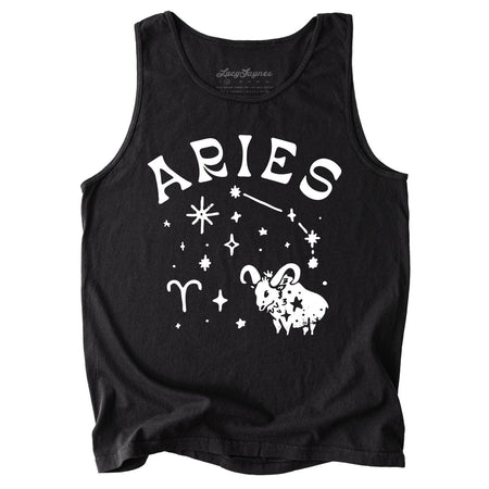Aries Comfort Colors Tank Top