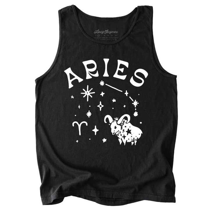 Aries Comfort Colors Tank Top