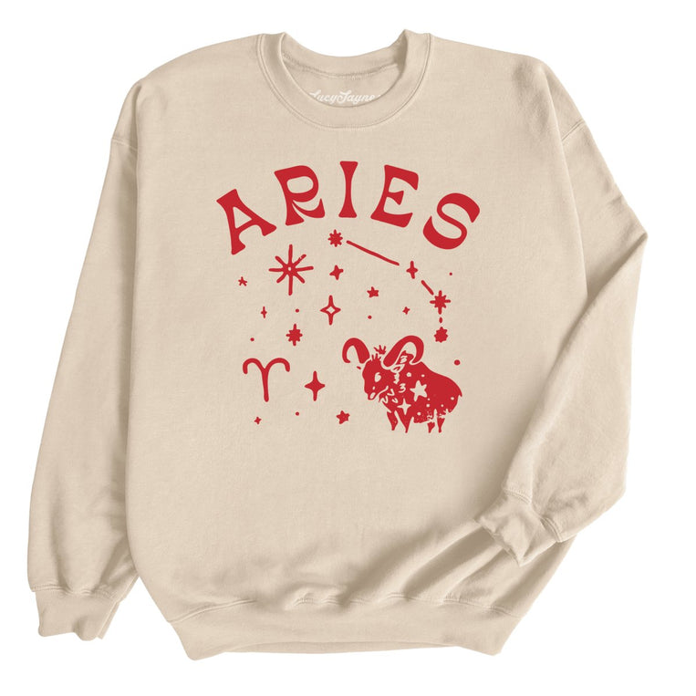 Aries - Sand - Unisex Sweatshirt