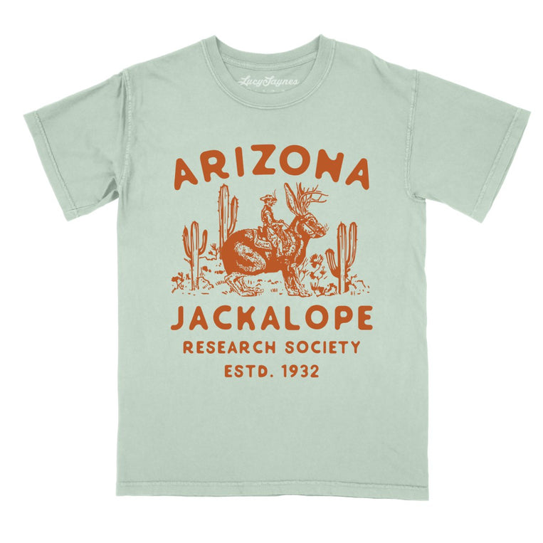 Arizona Jackalope Research Society - Bay - Comfort Colors Tee