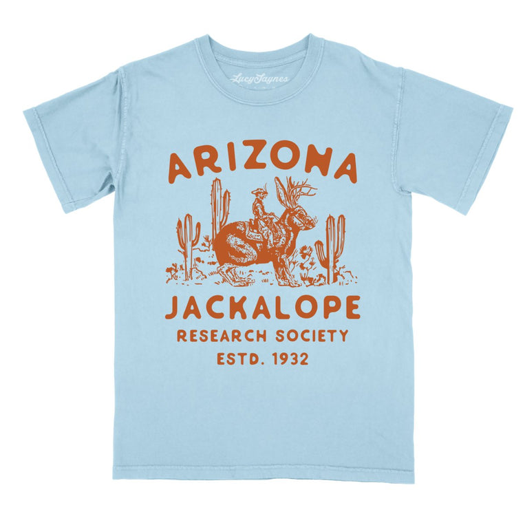 Arizona Jackalope Research Society - Chambray - Full Front