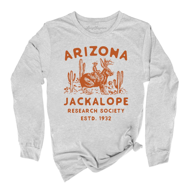 Arizona Jackalope Research Society - Athletic Heather - Full Front