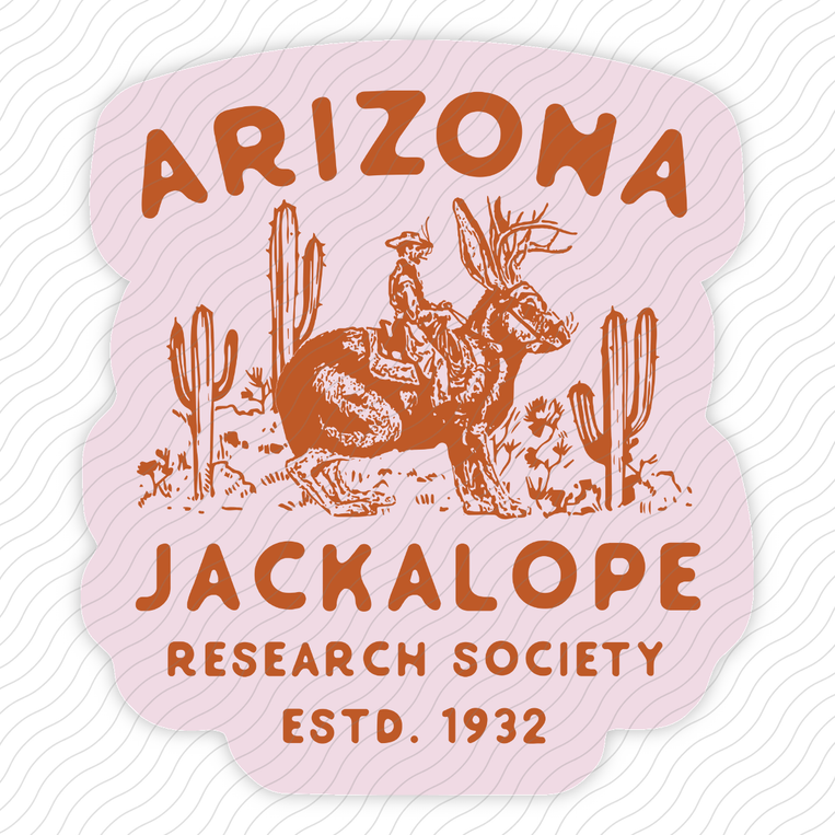 Arizona Jackalope Research Society - Sticker