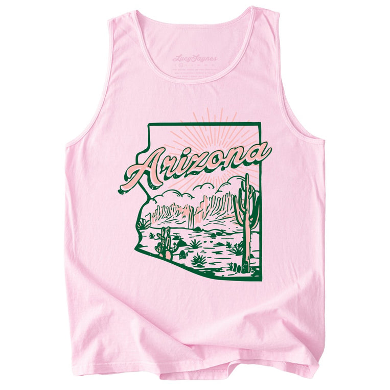 Arizona Comfort Colors Graphic Tank Top - Blossom