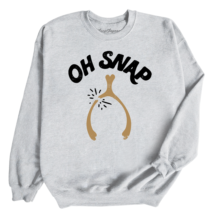 Oh Snap Wishbone Sweatshirt