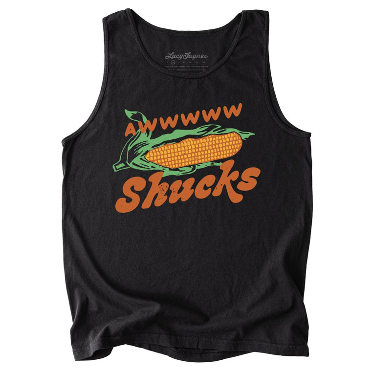 Awwwww Shucks Comfort Colors Graphic Tank Top