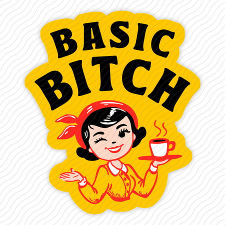 Basic Bitch Sticker
