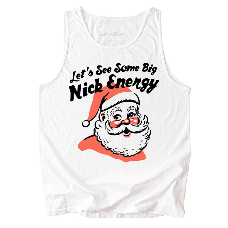 Big Nick Energy Comfort Colors Graphic Tank Top