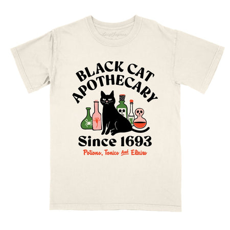 Black Cat Apothecary Comfort Colors Tee